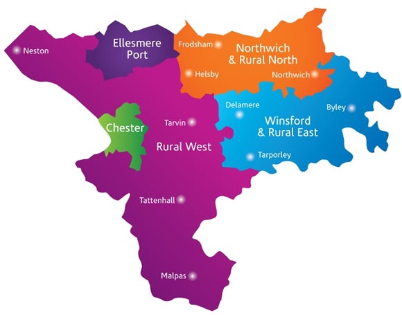 Map Of Cheshire West Welcome To Cheshire – Talking West Cheshire